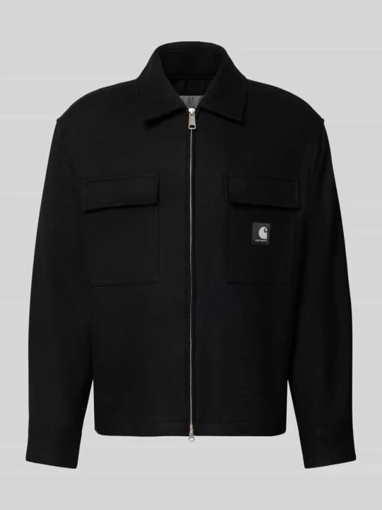 Zdjęcie produktu kurtka o kroju regular fit z kieszeniami na piersi model 'Atoka' Carhartt WIP Czarny