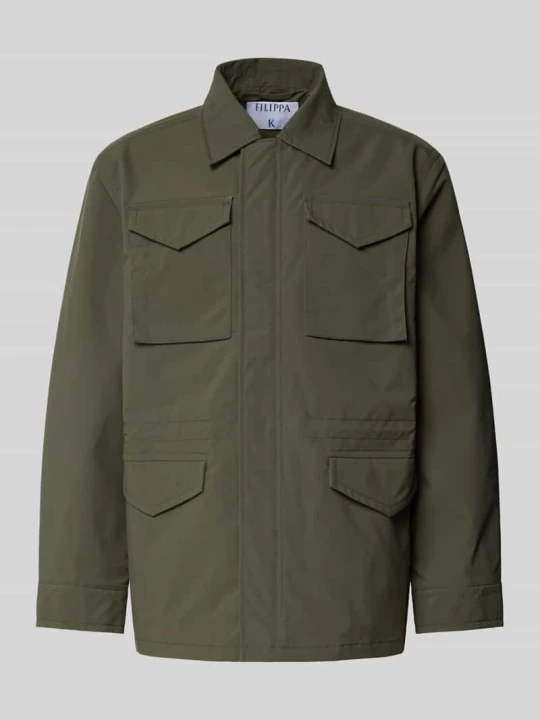 Zdjęcie produktu Kurtka z kieszeniami z patką Filippa K Khaki