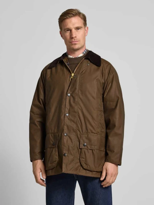 Zdjęcie produktu Parka z kieszeniami z patką model „BEAUFORT” Barbour Średniobrązowy