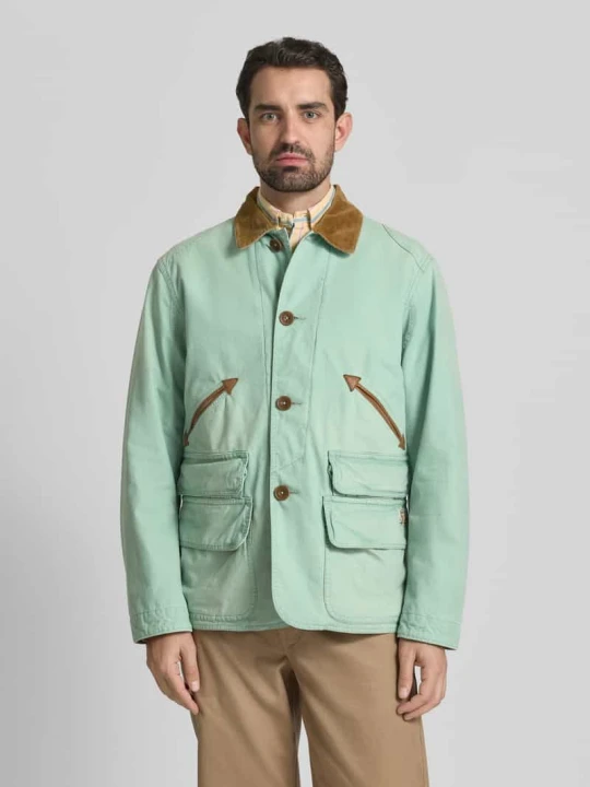 Zdjęcie produktu Kurtka z kołnierzykiem typu kent Polo Ralph Lauren Miętowy