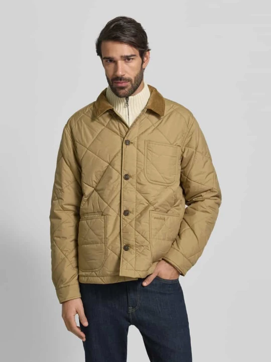 Zdjęcie produktu Kurtka pikowana o kroju regular fit z kołnierzykiem typu kent Polo Ralph Lauren Khaki