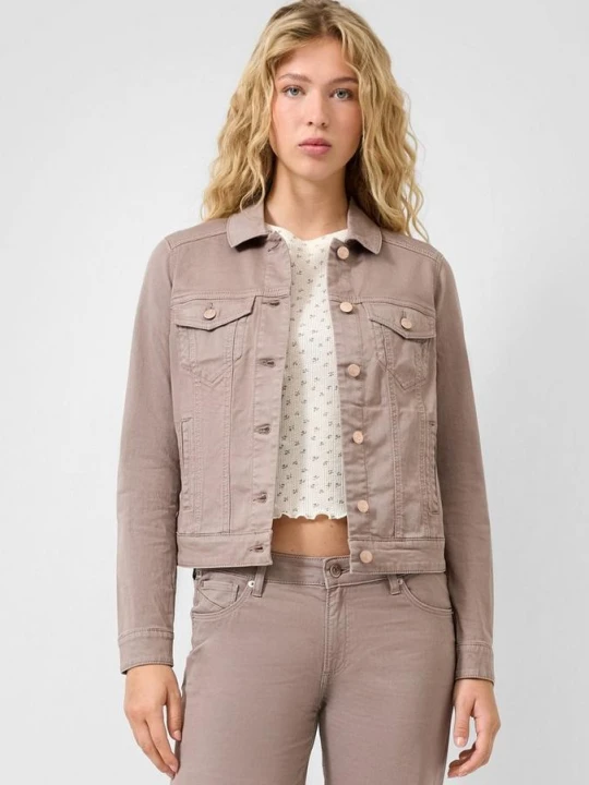 Zdjęcie produktu Kurtka z kolorowego denimu QS
