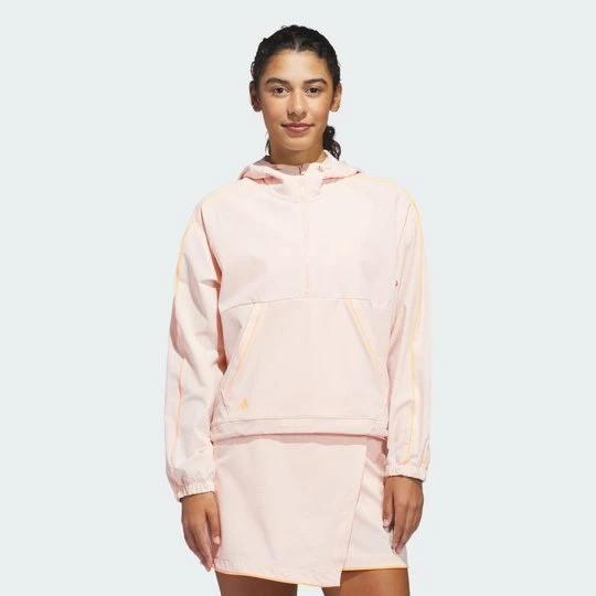 Zdjęcie produktu KURTKA Z KRÓTKIM SUWAKIEM ULTIMATE365 SEERSUCKER Adidas Blush Pink