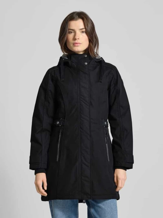 Zdjęcie produktu Parka o kroju regular fit z ukrytym zamkiem błyskawicznym G.I.G.A. DX Granatowy