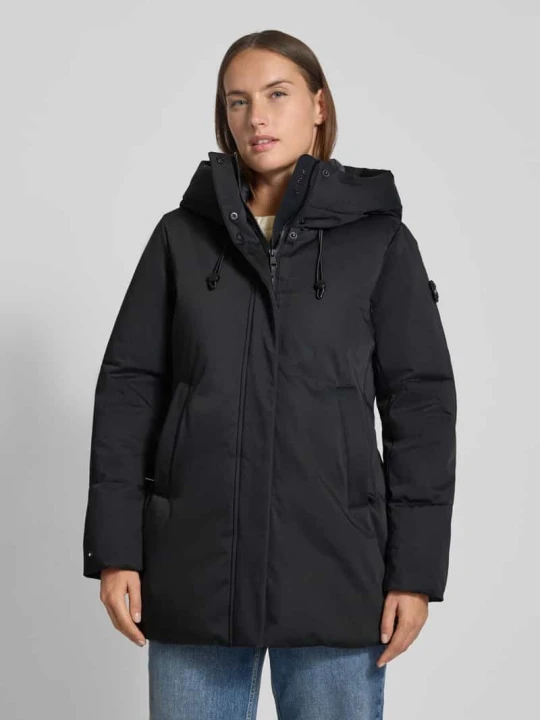 Zdjęcie produktu Parka z mieszanki bawełny model „ALLAP” khujo Czarny
