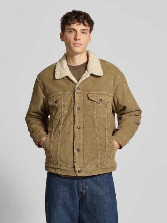 Zdjęcie produktu Kurtka z listwą z zatrzaskami Levi's Piaskowy