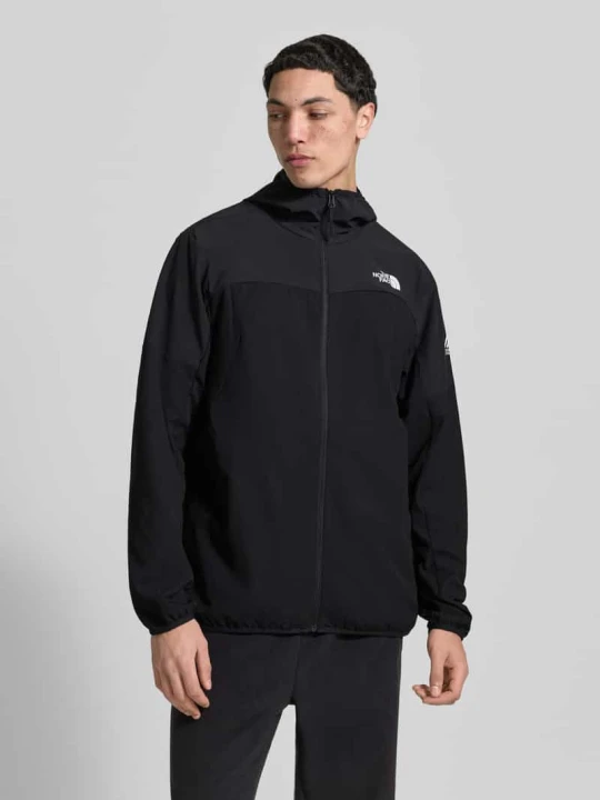 Zdjęcie produktu Kurtka z logo i zamkiem błyskawicznym The North Face Czarny