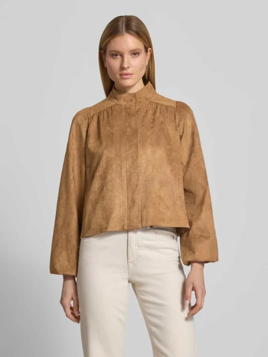 Zdjęcie produktu Kurtka z materiał skóropodobny model 'TIRSA' NEO NOIR Camel