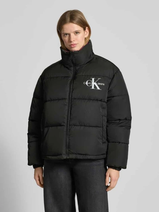 Zdjęcie produktu Kurtka z nadrukiem z logo Calvin Klein Jeans Czarny