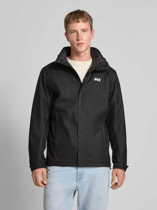 Zdjęcie produktu Kurtka z nadrukiem z logo model 'DUBLINER' Helly Hansen Czarny