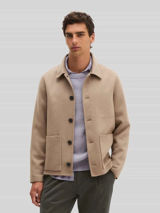 Zdjęcie produktu Kurtka z nakładanymi kieszeniami Marc O'Polo Camel