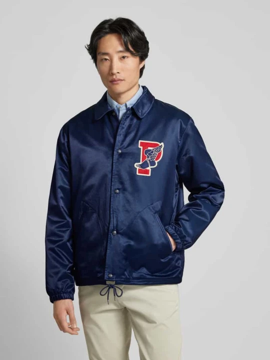 Zdjęcie produktu Kurtka z naszywką z motywem model ‘TAKIHYO’ Polo Ralph Lauren Granatowy