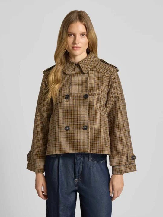Zdjęcie produktu Kurtka z patkami na rękawach model ‘ERIN’ Suncoo Camel