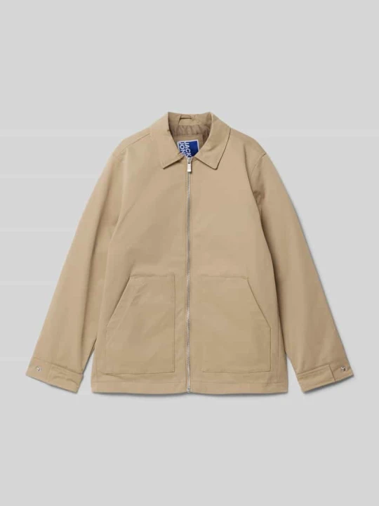 Zdjęcie produktu Kurtka z patkami przy mankietach Model 'WINSON WORKER' Jack&Jones Camel