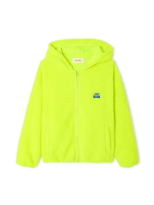 Zdjęcie produktu Kurtka z polaru American Vintage żółty neon
