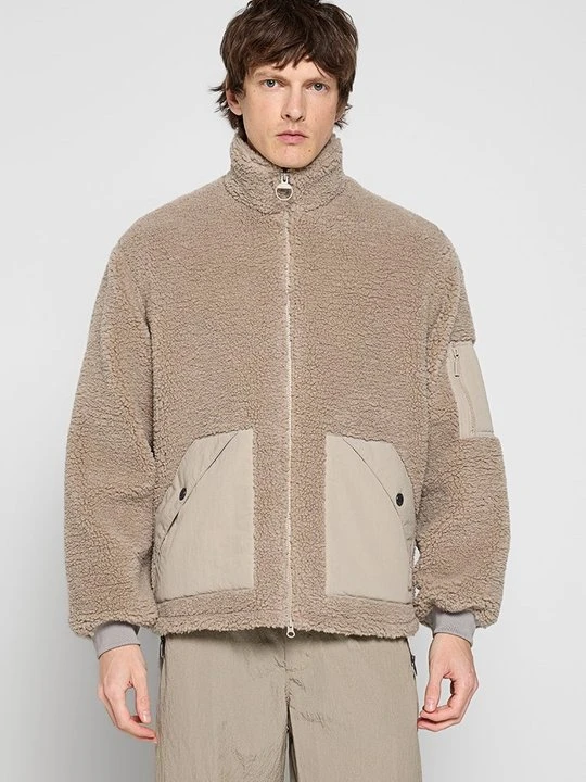 Zdjęcie produktu Kurtka z polaru Barbour beżowy