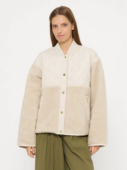 Zdjęcie produktu Kurtka z polaru Barbour srebrny