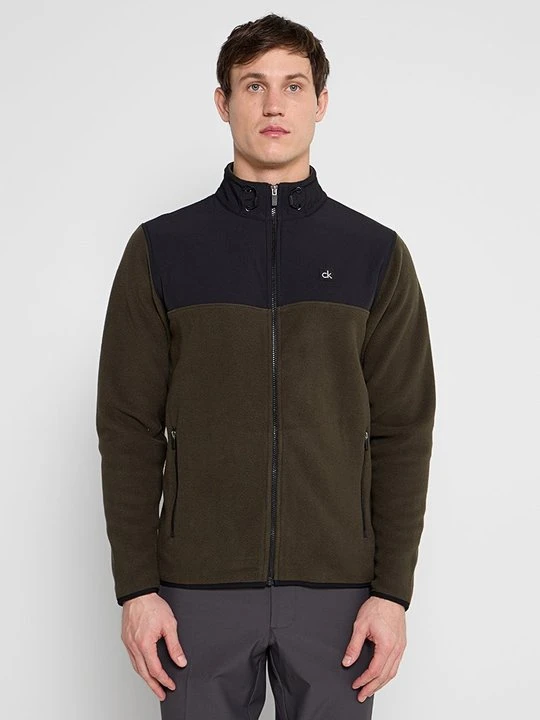 Zdjęcie produktu Kurtka z polaru Calvin Klein khaki