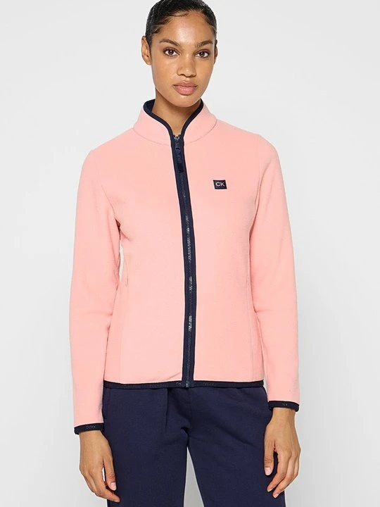 Zdjęcie produktu Kurtka z polaru Calvin Klein koralowy