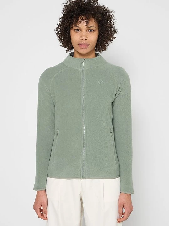 Zdjęcie produktu Kurtka z polaru Calvin Klein khaki