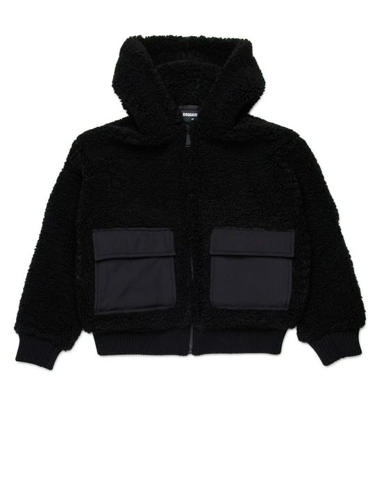 Zdjęcie produktu Kurtka z polaru Dsquared2 czarny