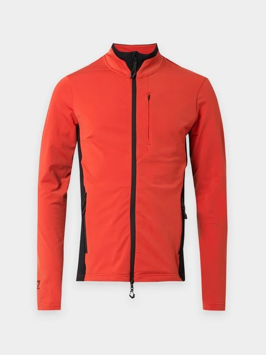 Zdjęcie produktu Kurtka z polaru EA7 Emporio Armani pomarańczowy