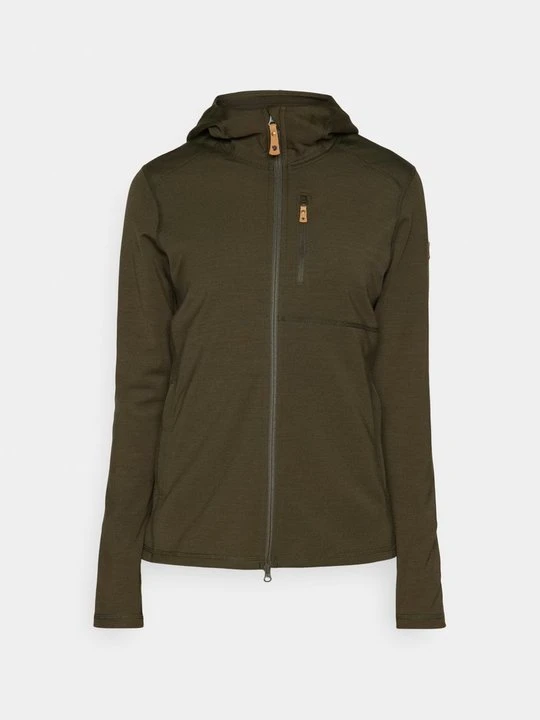 Zdjęcie produktu Kurtka z polaru Fjällräven ciemnozielony