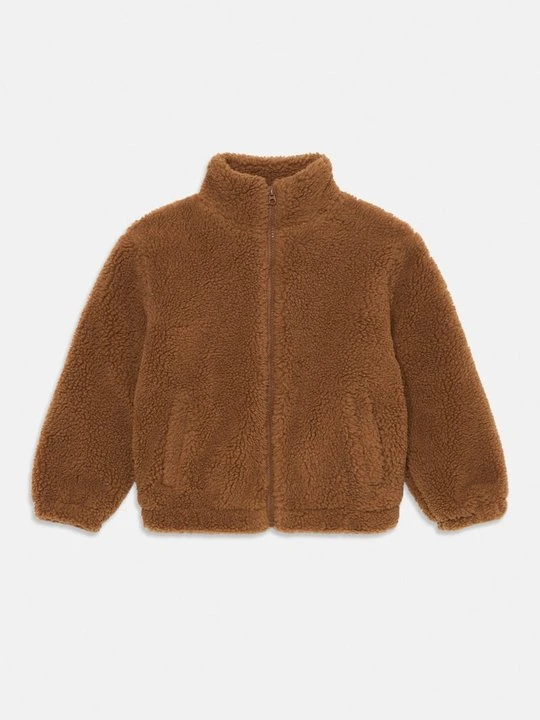 Zdjęcie produktu Kurtka z polaru Friboo By Zalando brązowy