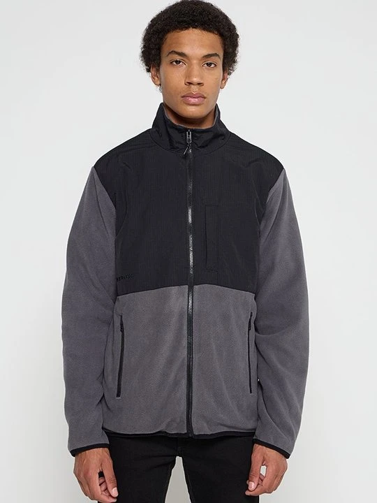 Zdjęcie produktu Kurtka z polaru Jack&Jones szary