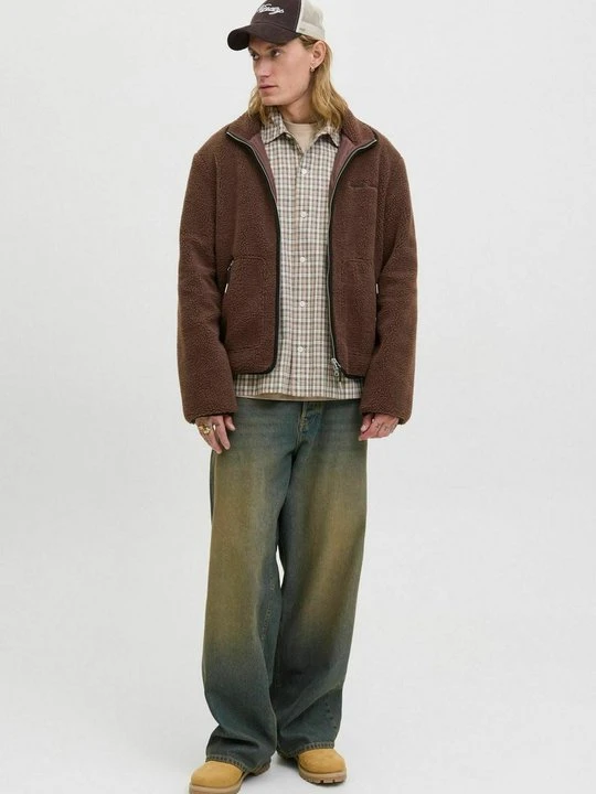 Zdjęcie produktu Kurtka z polaru Jack&Jones brązowy