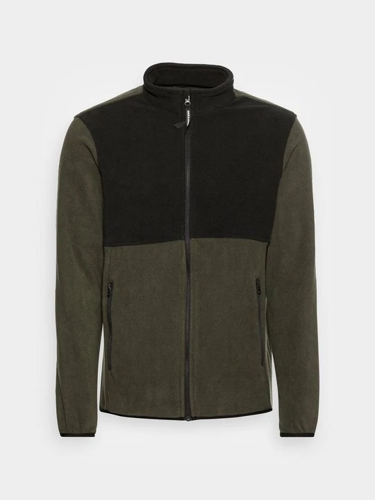 Zdjęcie produktu Kurtka z polaru Jack&Jones oliwkowy melanż