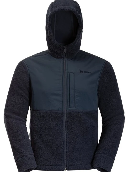Zdjęcie produktu Kurtka z polaru Jack Wolfskin ciemnoniebieski