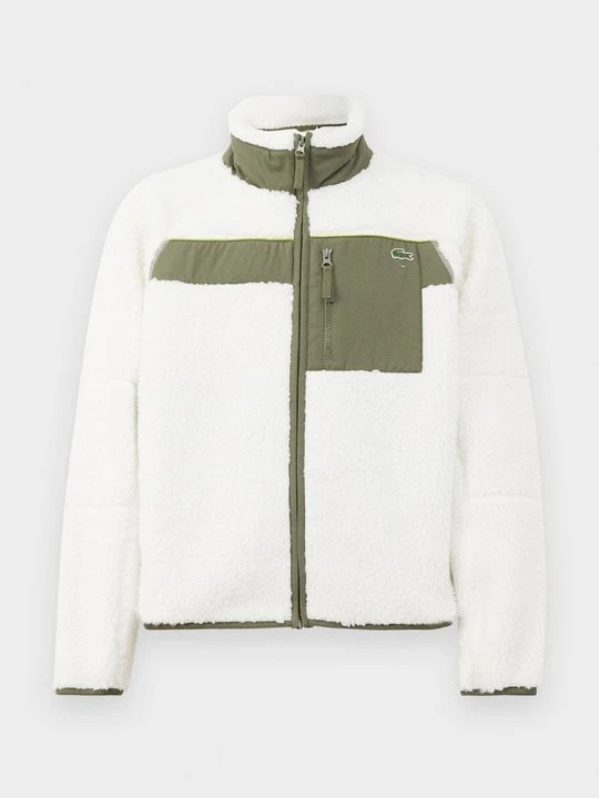 Zdjęcie produktu Kurtka z polaru Lacoste mleczny