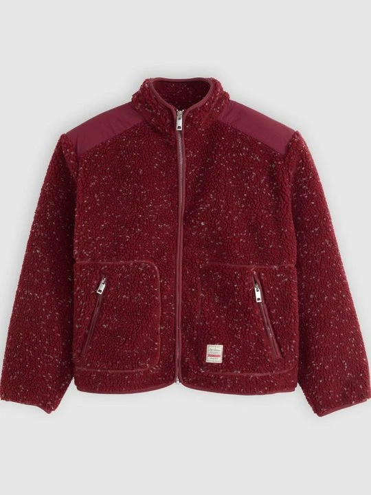 Zdjęcie produktu Kurtka z polaru Levi's ciemnoczerwony