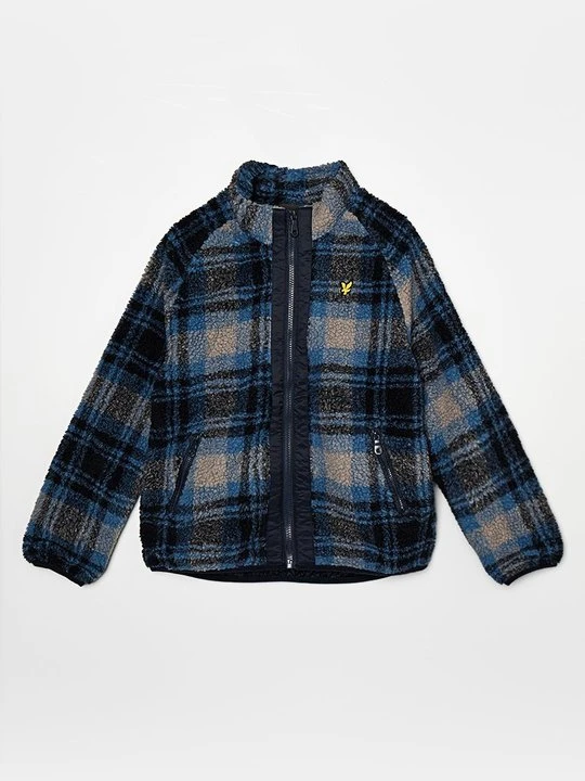Zdjęcie produktu Kurtka z polaru Lyle & Scott granatowy