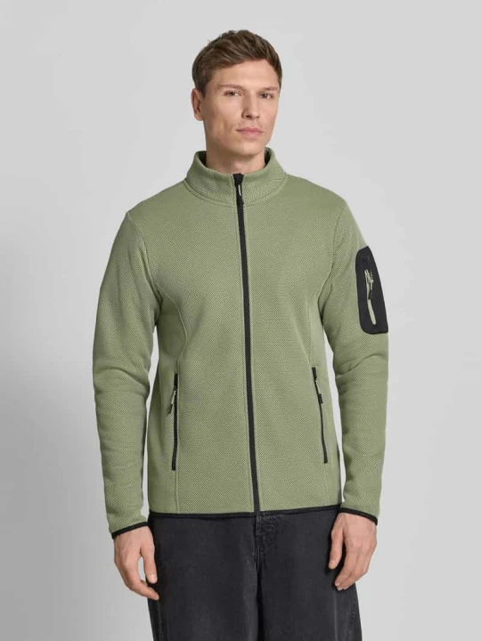 Zdjęcie produktu Krój regular fit Kurtka z polaru ze stójką Model 'BREDSTEDT' icepeak Trzcinowy