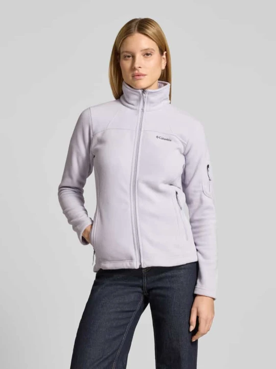 Zdjęcie produktu Krój slim fit Kurtka z polaru z kieszenią na rękawie Model 'Fast Trek™ II' Columbia Jasnofioletowy