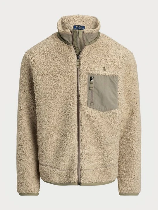 Zdjęcie produktu Kurtka z polaru Polo Ralph Lauren beżowy