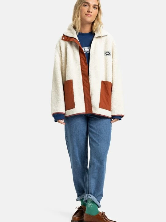 Zdjęcie produktu Kurtka z polaru Quiksilver biały