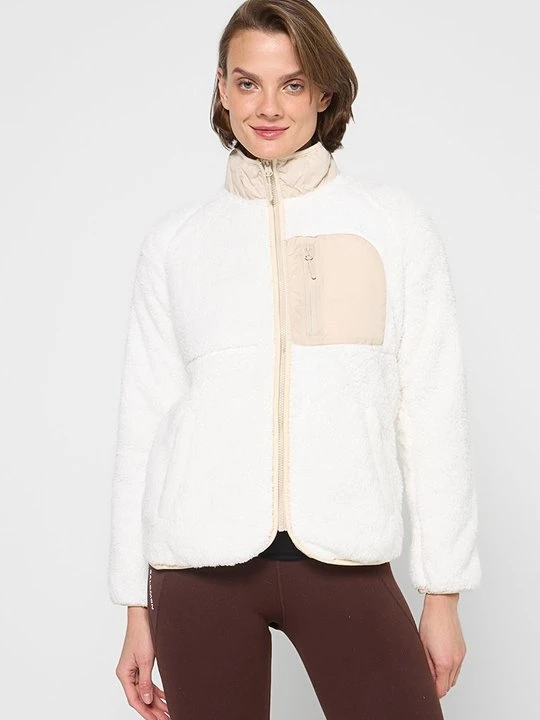 Zdjęcie produktu Kurtka z polaru Reebok mleczny