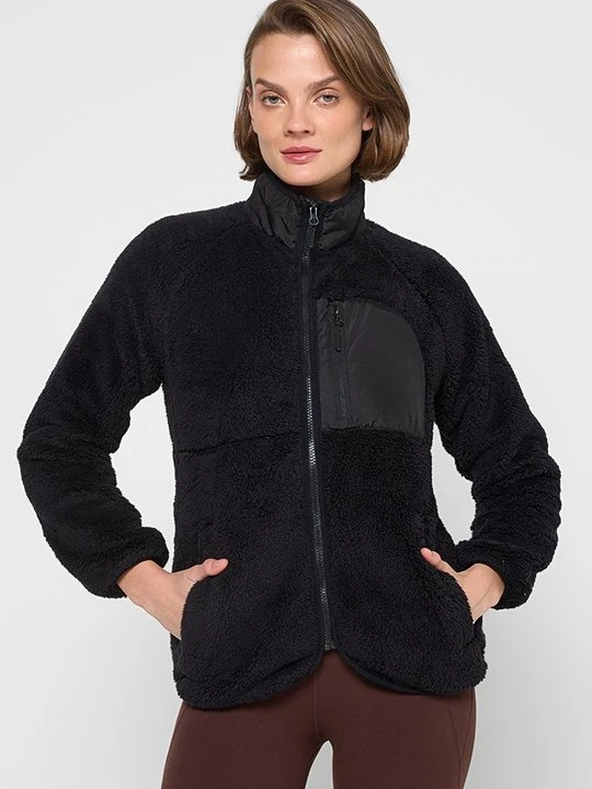 Zdjęcie produktu Kurtka z polaru Reebok czarny