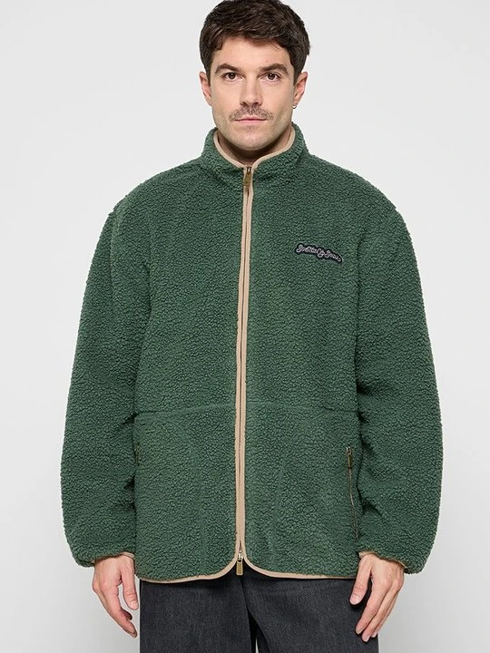 Zdjęcie produktu Kurtka z polaru Scotch & Soda zielony