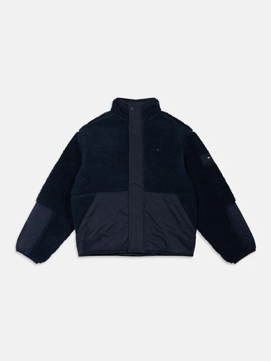 Zdjęcie produktu Kurtka z polaru Tommy Hilfiger granatowy