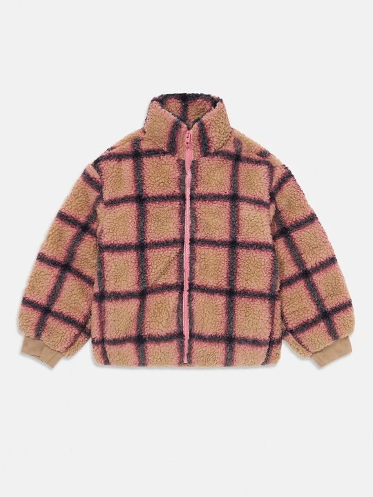 Zdjęcie produktu Kurtka z polaru Tommy Hilfiger jasny brąz