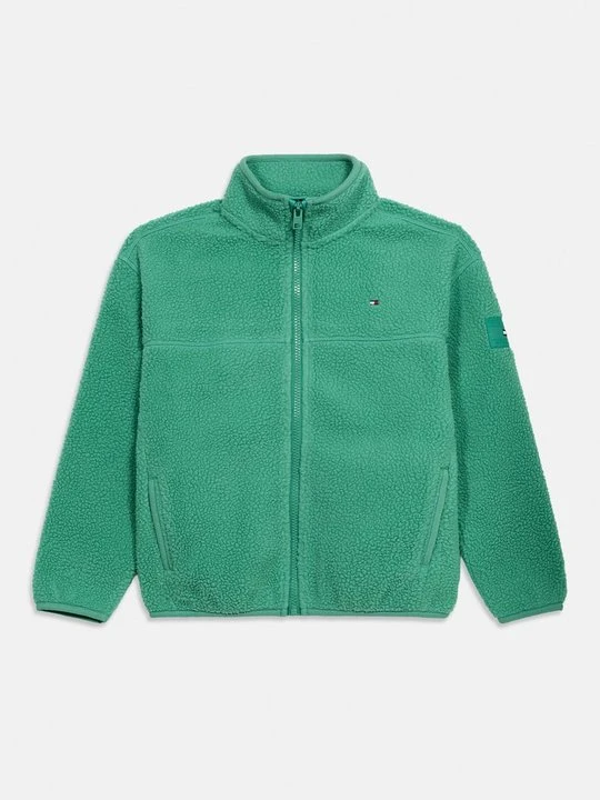 Zdjęcie produktu Kurtka z polaru Tommy Hilfiger zielony