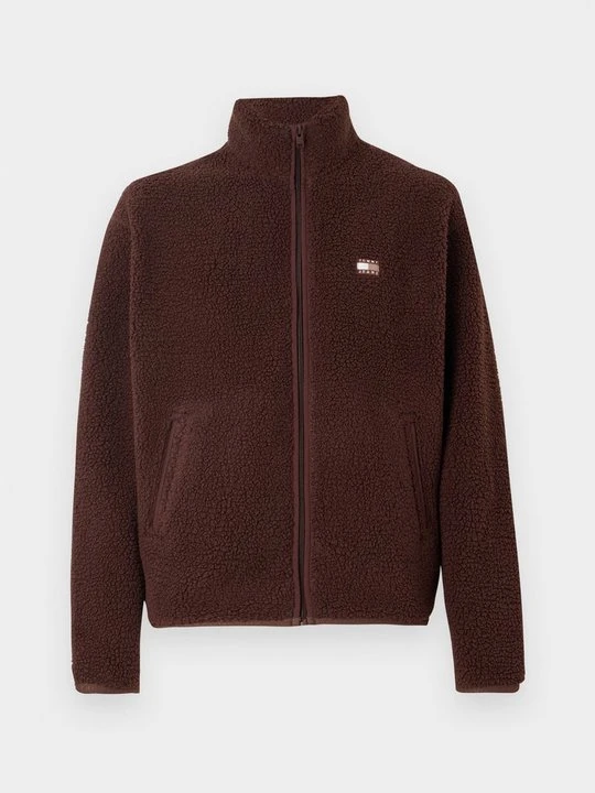 Zdjęcie produktu Kurtka z polaru Tommy Jeans brązowy