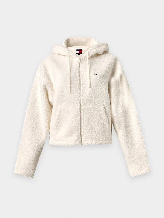 Zdjęcie produktu Kurtka z polaru Tommy Jeans biały