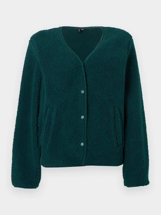Zdjęcie produktu Kurtka z polaru Vero Moda ciemnozielony