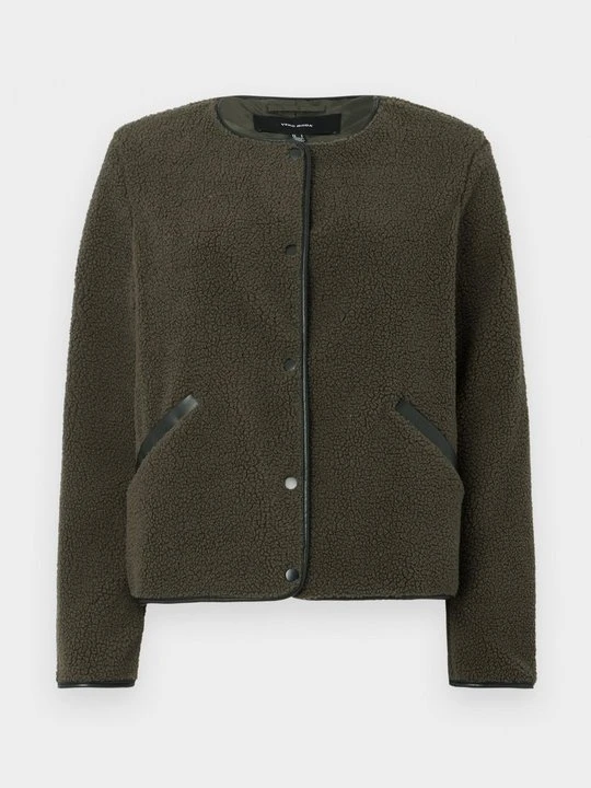 Zdjęcie produktu Kurtka z polaru Vero Moda ciemnozielony