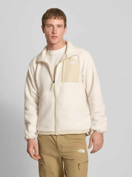 Zdjęcie produktu Kurtka z polaru z kieszenią napoleon Model 'YUMIORI' The North Face Złamany biały